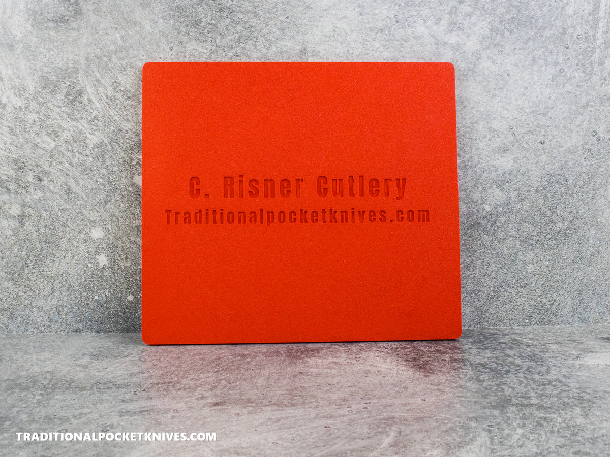 C. Risner Cutlery Knife Breakdown Tray Red V2
