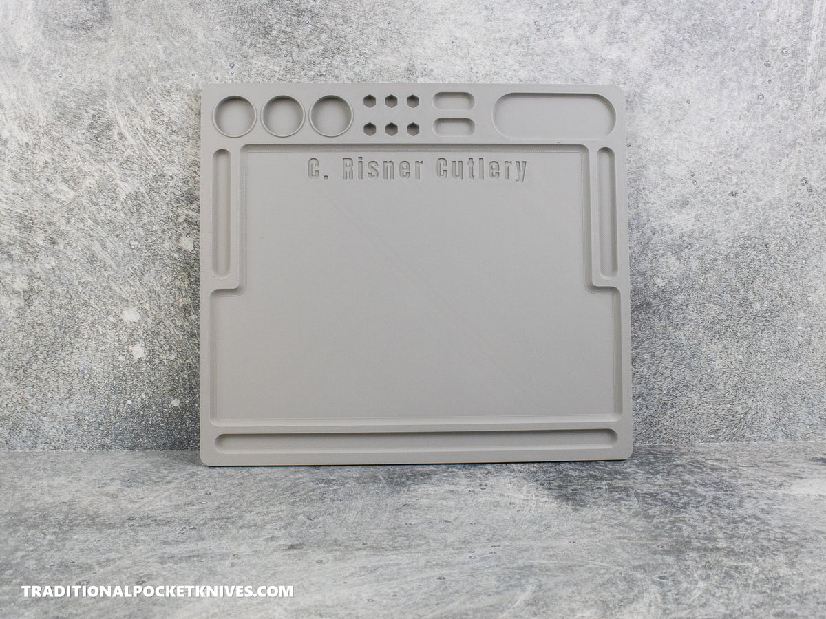 C. Risner Cutlery Knife Breakdown Tray Gray V2