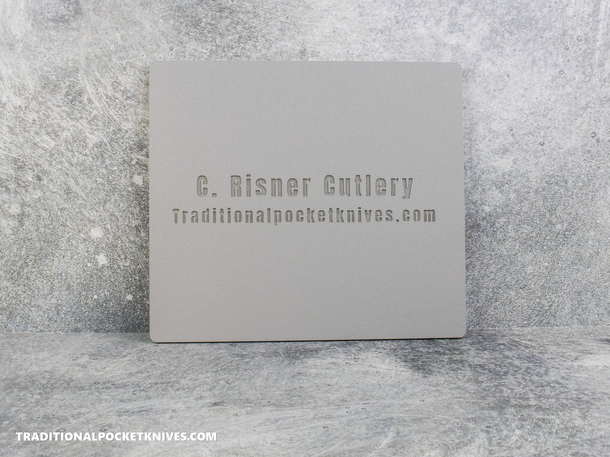 C. Risner Cutlery Knife Breakdown Tray Gray V2