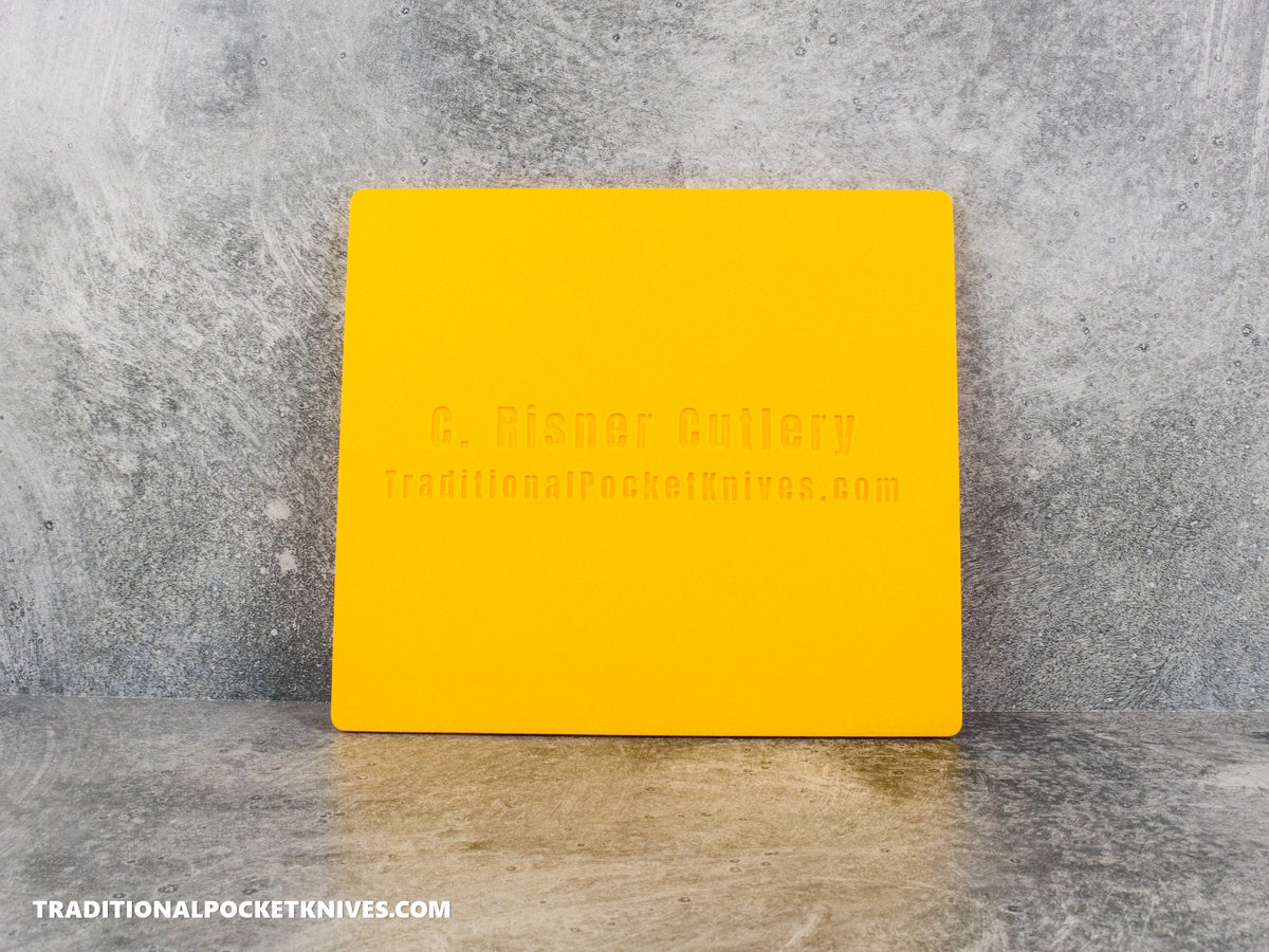 C. Risner Cutlery Knife Breakdown Tray Yellow V2