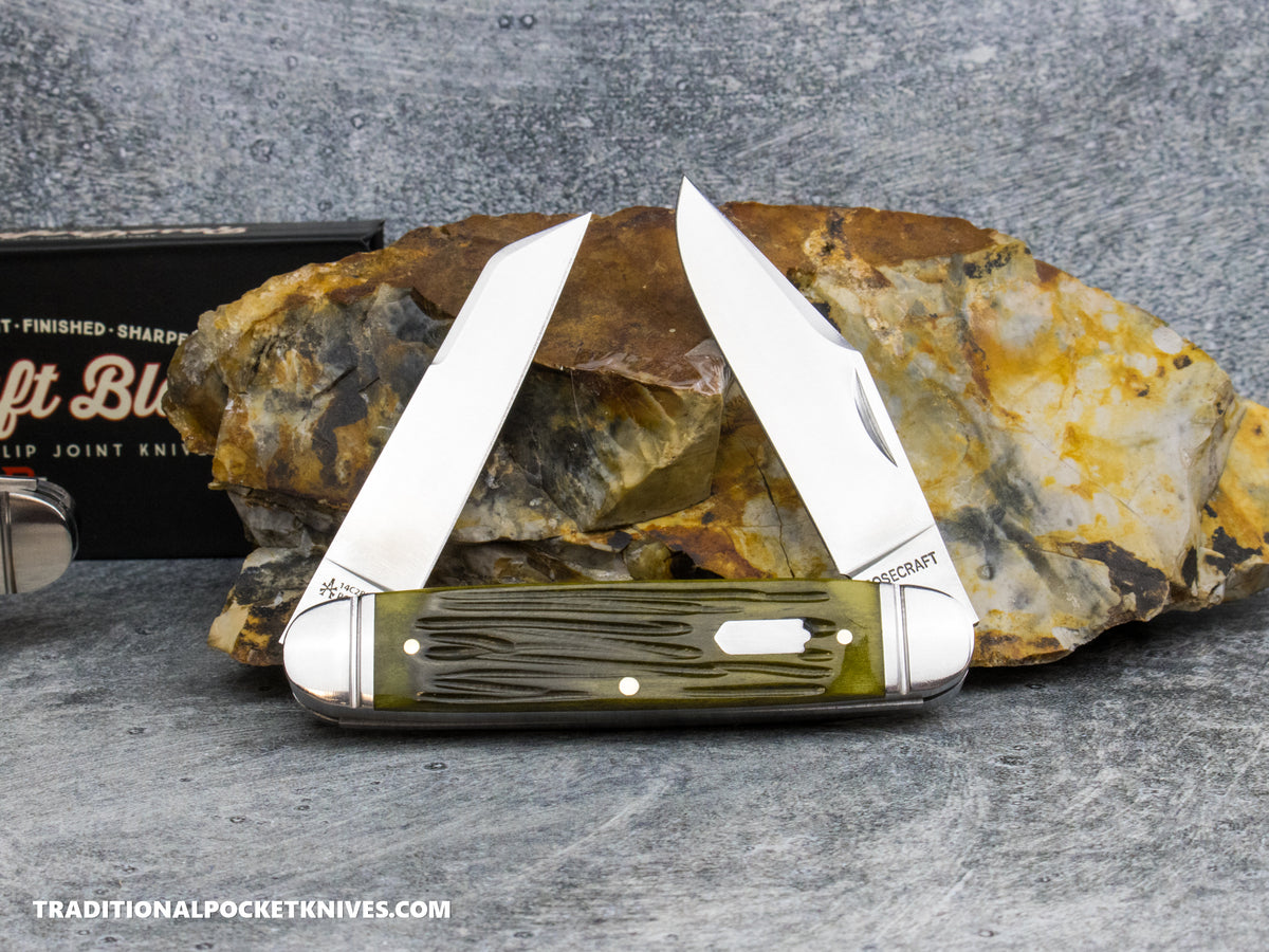 RoseCraft Blades Briarpatch Jack Vintage Jigged Bone (RCT012-VJB)