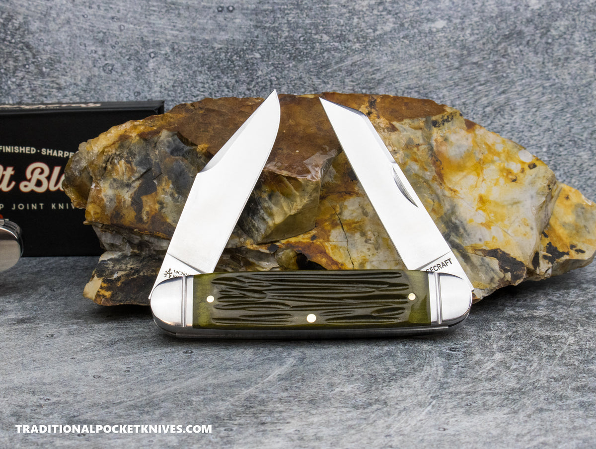 RoseCraft Blades Briarpatch Jack Vintage Jigged Bone (RCT012-VJB)