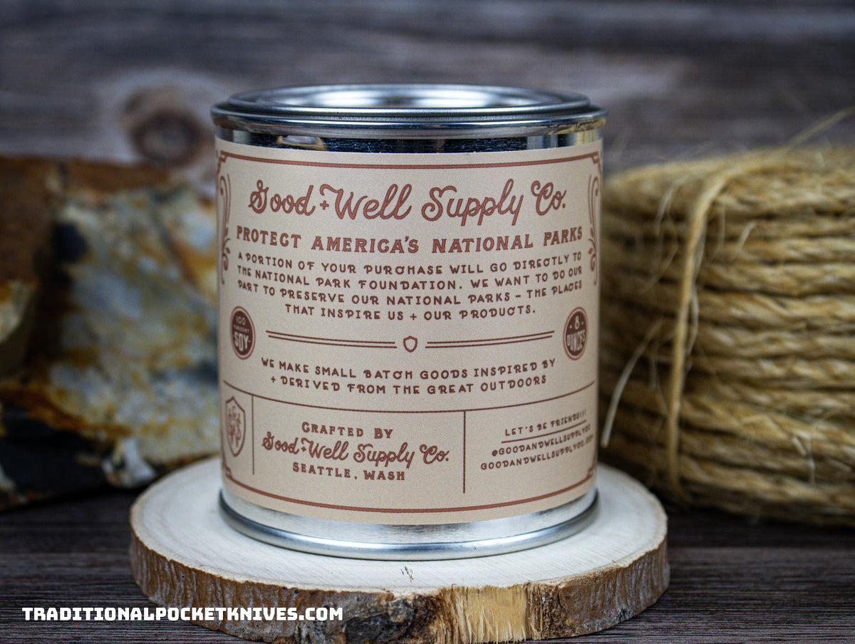 Good &amp; Well Supply Co. National Park Series Candle: Grand Canyon