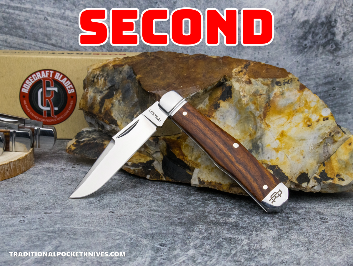 COSMETIC SECONDS: RoseCraft Blades Cane Creek Jack Red Sandalwood (RCT013-RS)