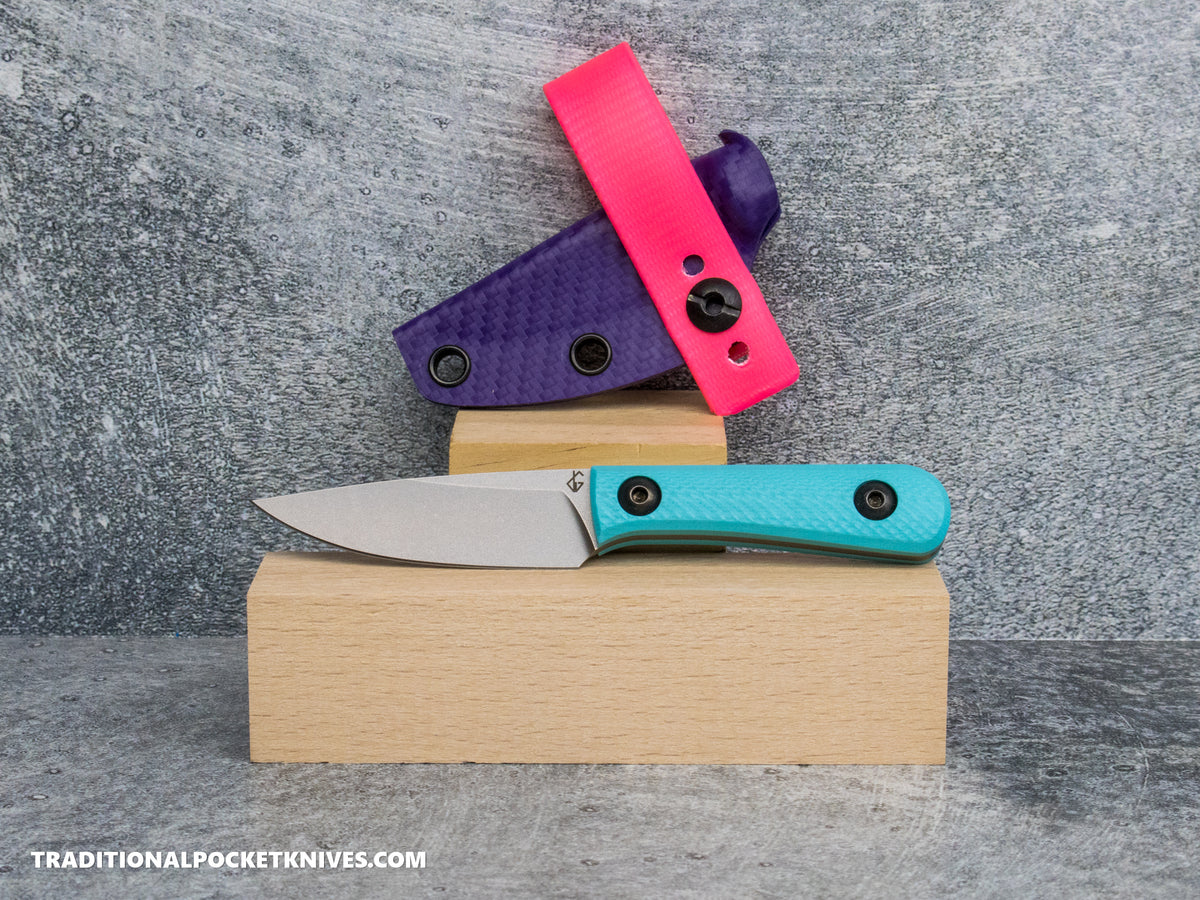 JakebCreates Dealer Exclusive Chikadee Rated Retro Turquoise G10