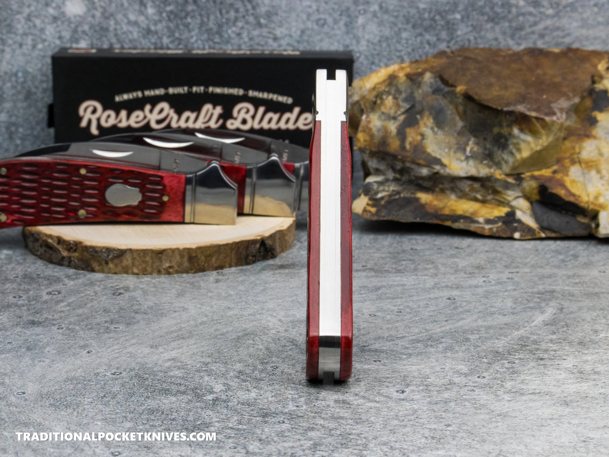 RoseCraft Blades Clinch River Swayback Red Picked Bone (RCT005-RPJ)