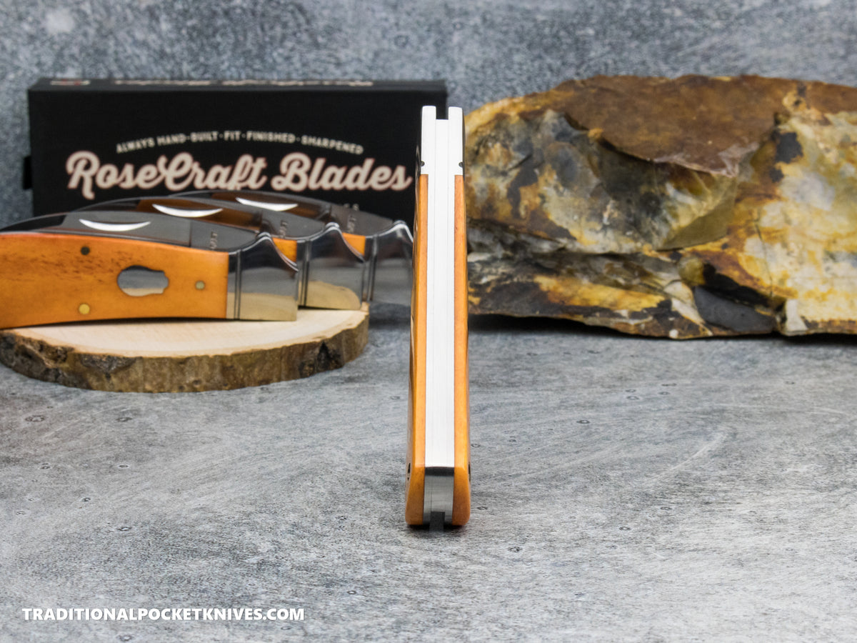 RoseCraft Blades Clinch River Swayback Bourbon Bone (RCT005-2026)