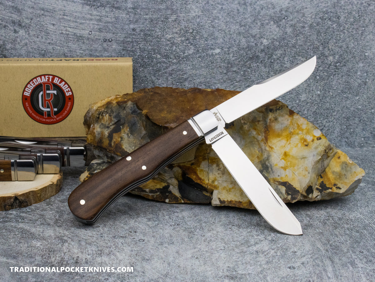 RoseCraft Blades Cockleburr Creek Trapper Rosewood (RCT019)