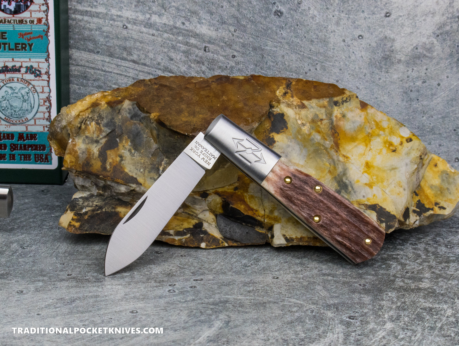 Cooper Cutlery New York Knife Co. Barlow Red Stag (M 1506 RS)