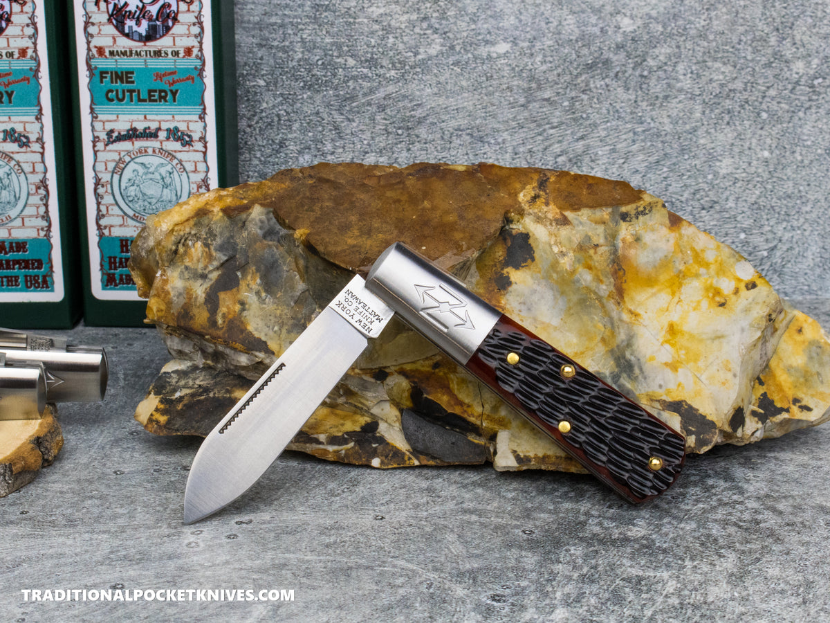 Cooper Cutlery New York Knife Co. Barlow Red Jigged Bone (M 1506 RJB)