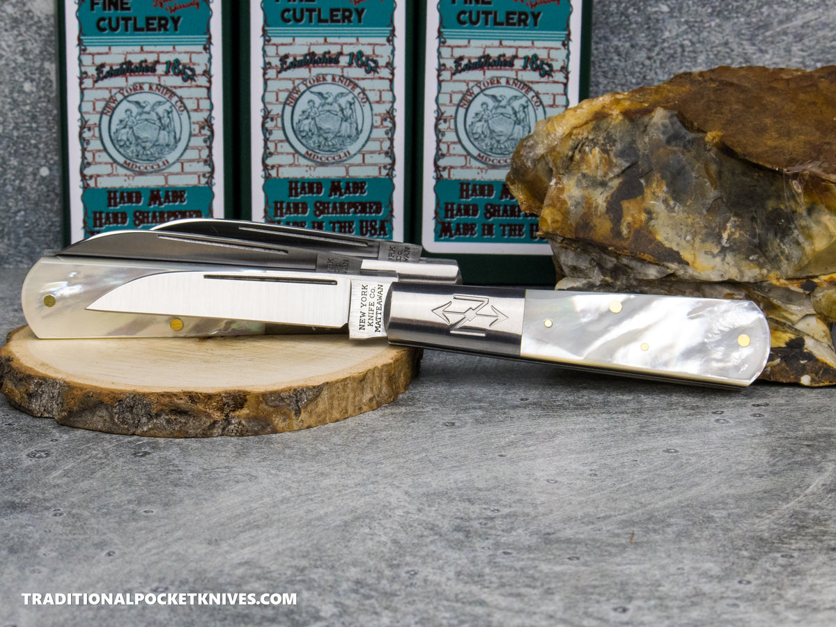 Cooper Cutlery New York Knife Co. Barlow White Pearl (M 1506W P)