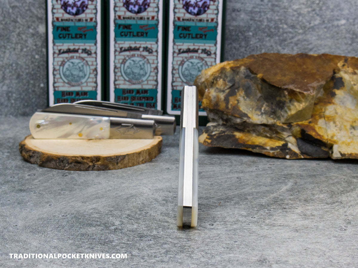 Cooper Cutlery New York Knife Co. Barlow White Pearl (M 1506W P)