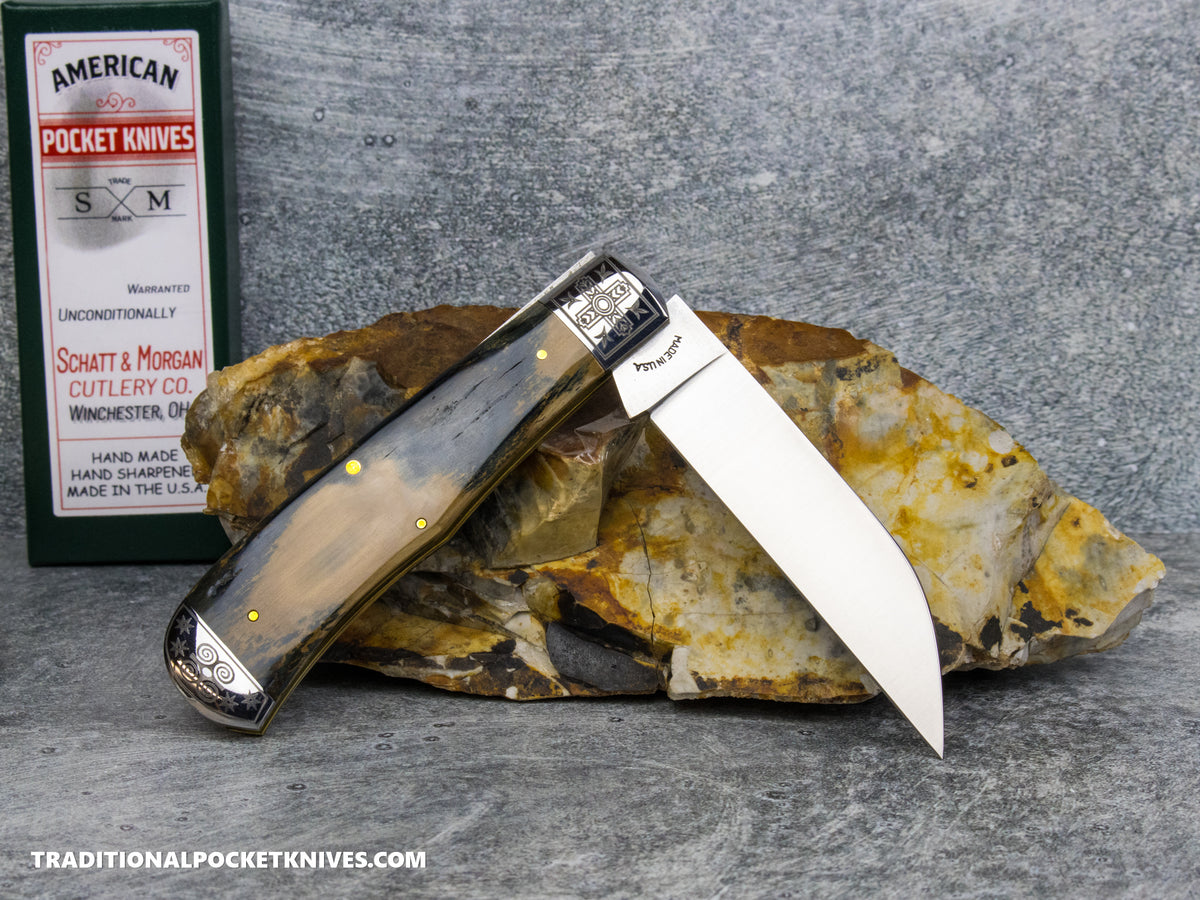 Cooper Cutlery Schatt&Morgan Cutlery Mountain Man Mammoth Bone (3W M)