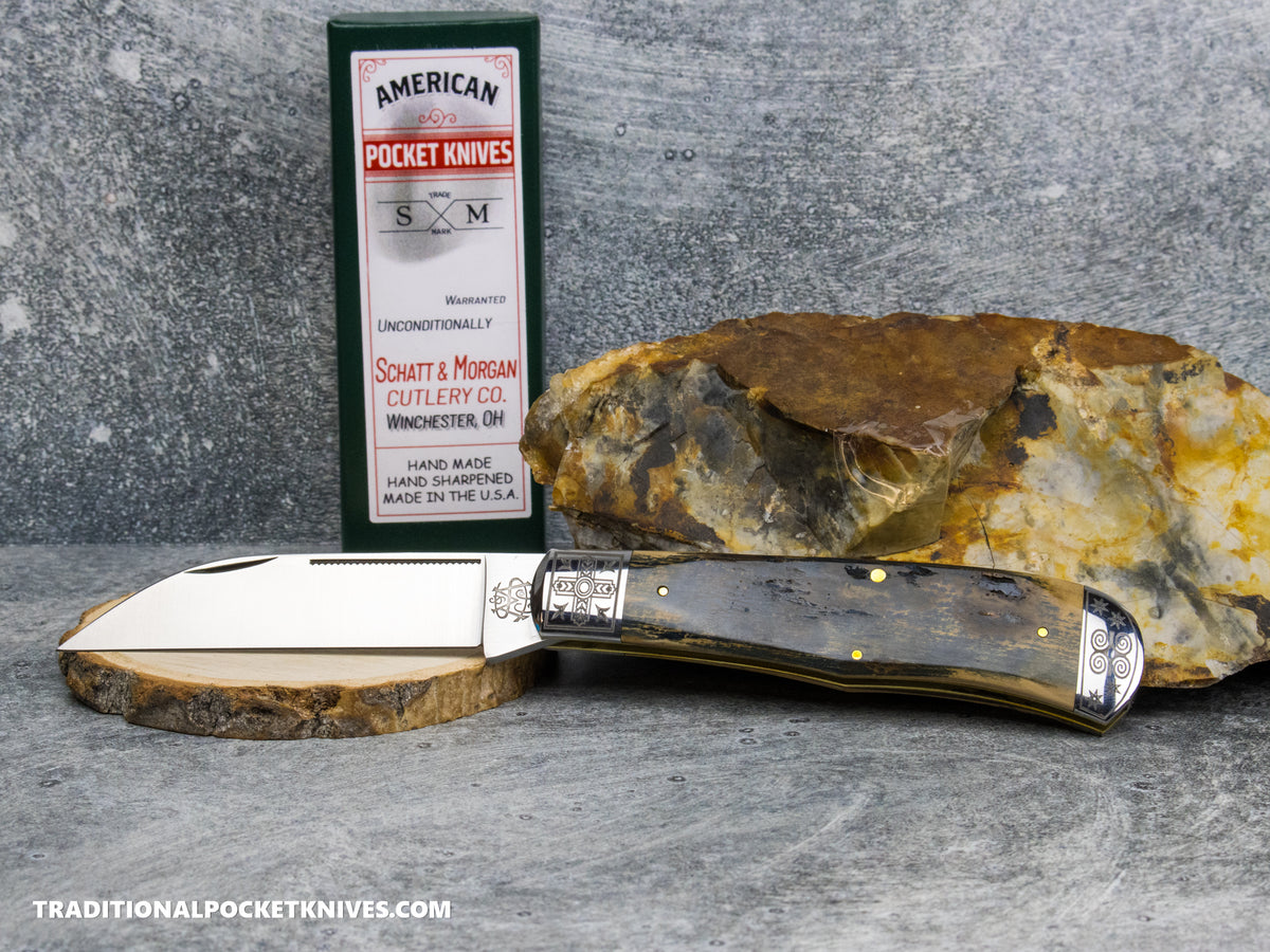 Cooper Cutlery Schatt&Morgan Cutlery Mountain Man Mammoth Bone (3W M)