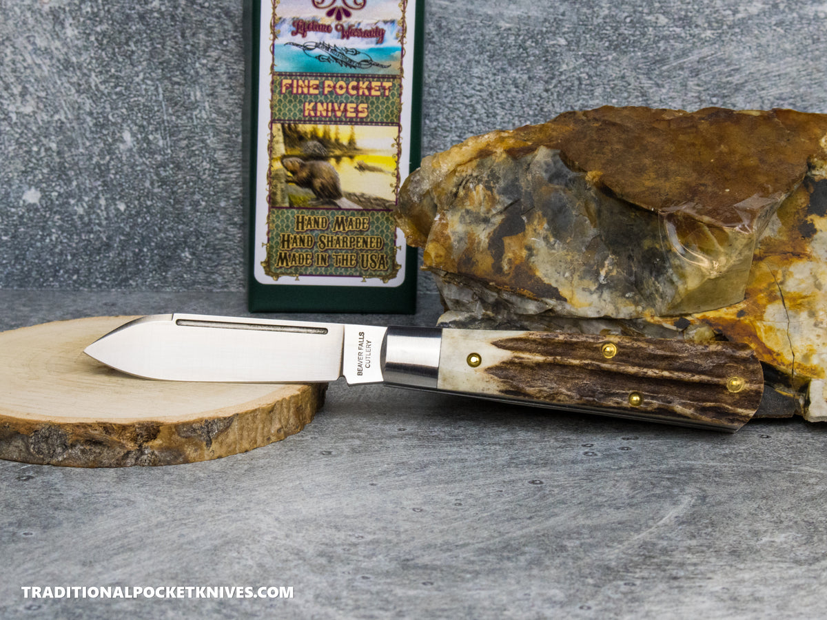 Cooper Cutlery Beaver Falls Cutlery Co. Stag Jack #3 (STAG)