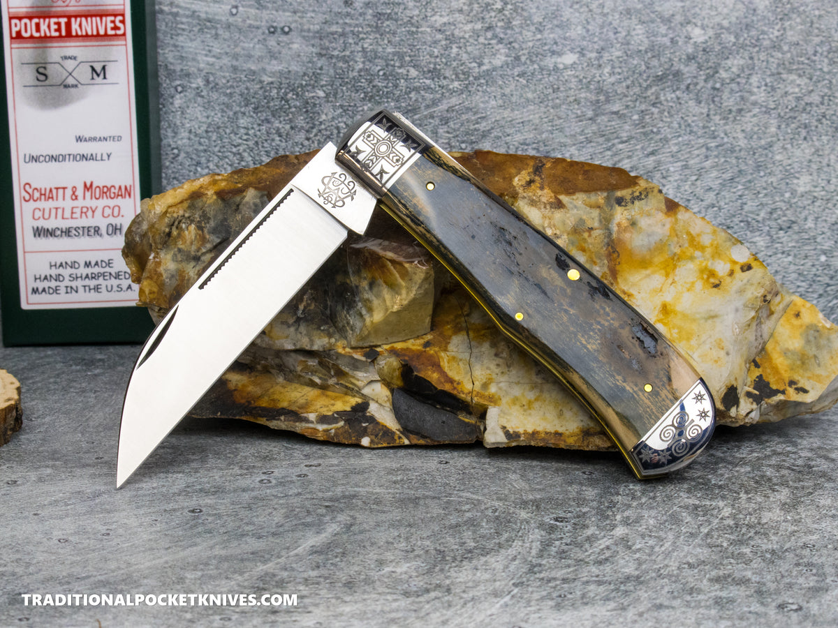 Cooper Cutlery Schatt&Morgan Cutlery Mountain Man Mammoth Bone (3W M)