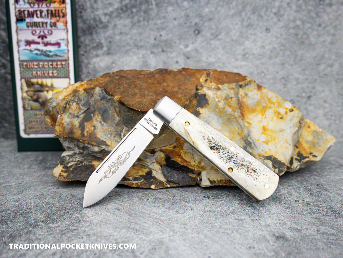 Cooper Cutlery Beaver Falls Cutlery Co. Stag Jack (S) #7