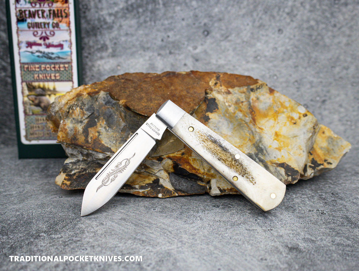 Cooper Cutlery Beaver Falls Cutlery Co. Stag Jack (S) #9