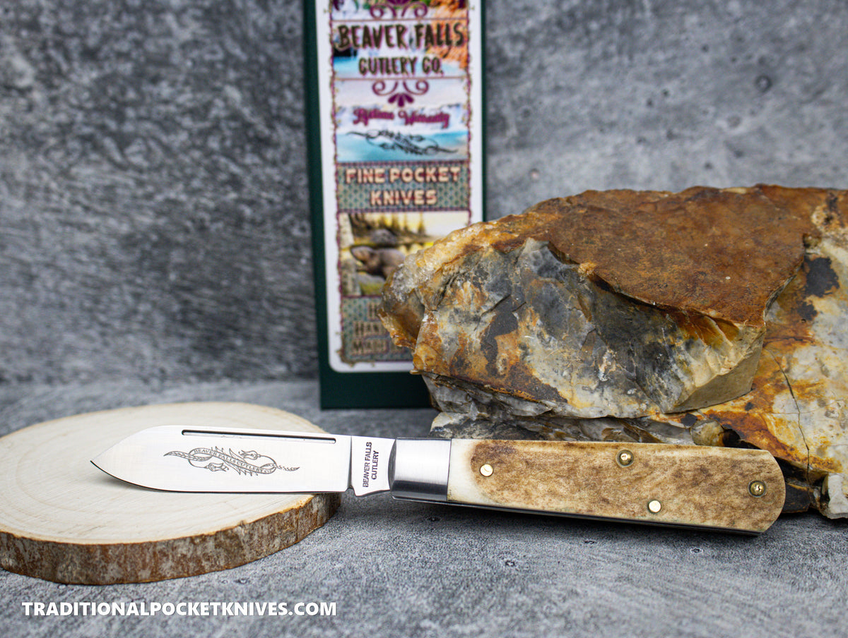 Cooper Cutlery Beaver Falls Cutlery Co. Stag Jack (S) #6
