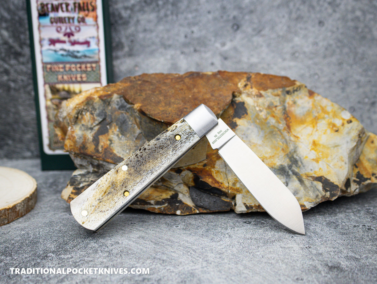Cooper Cutlery Beaver Falls Cutlery Co. Stag Jack (S) #7