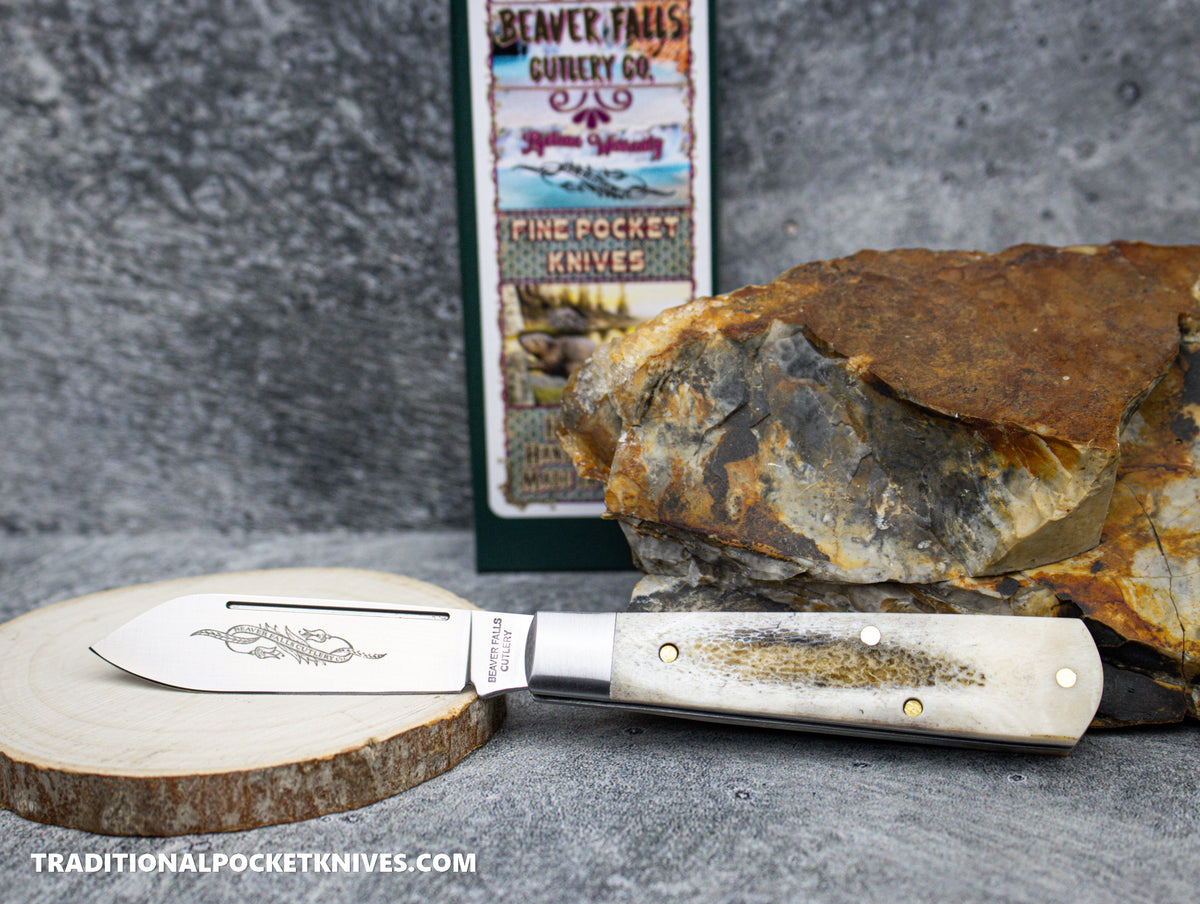 Cooper Cutlery Beaver Falls Cutlery Co. Stag Jack (S) #9