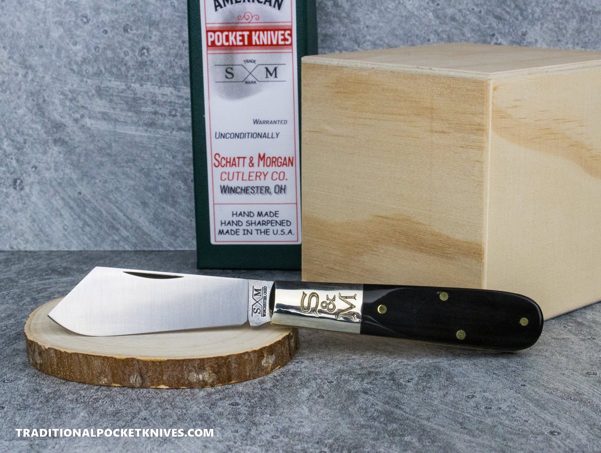 Cooper Cutlery Schatt&amp;Morgan Cutlery #69 Cotton Barlow Buffalo Horn (CB-BH)