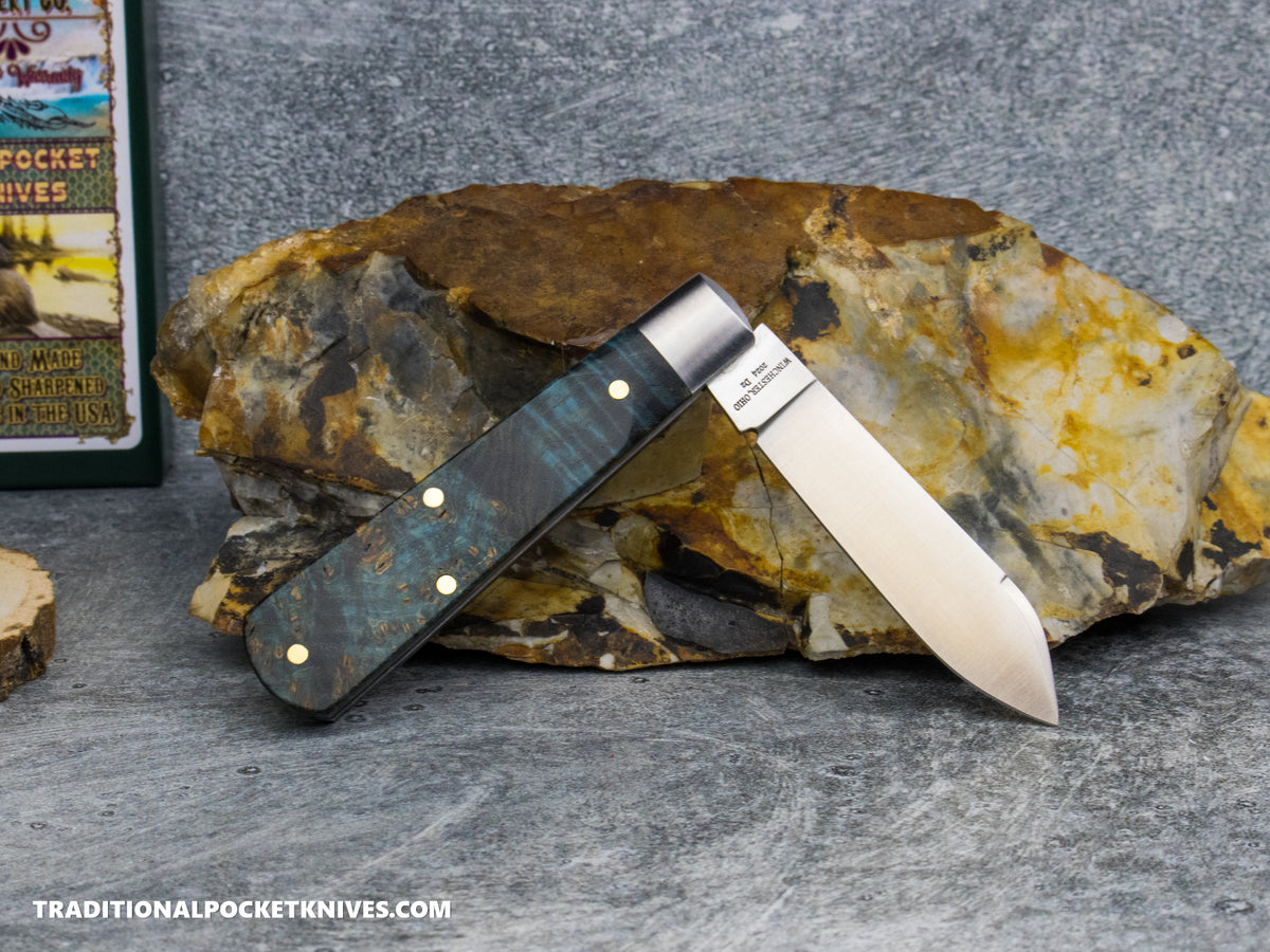 Cooper Cutlery Dollar Knife Co. Blue Box Elder Grand Army Republic Shield Jack (BBE GAR)