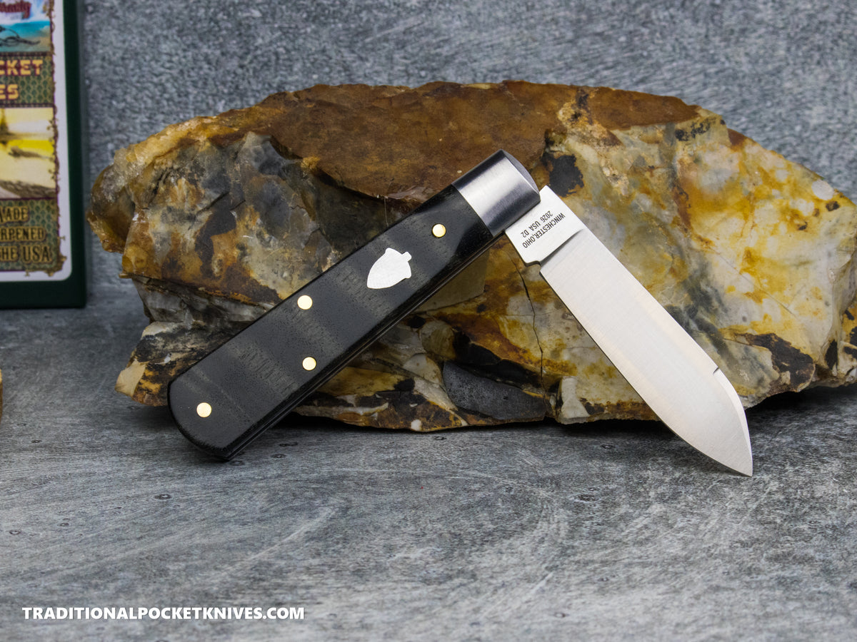 Cooper Cutlery Beaver Falls Cutlery Co. Black Tiger Oak Double Shield Jack (BTO DS)