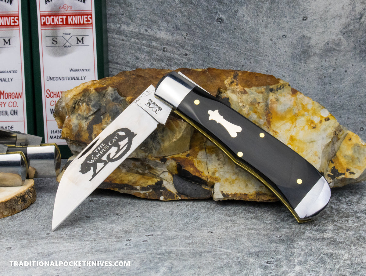 Cooper Cutlery Schatt&Morgan Cutlery Wampus Cat Buffalo Horn (3W BH)