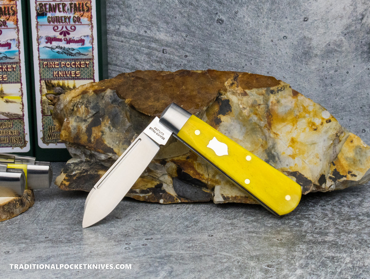 Cooper Cutlery Beaver Falls Cutlery Co. Yellow Smooth Bone Jack (YSB)
