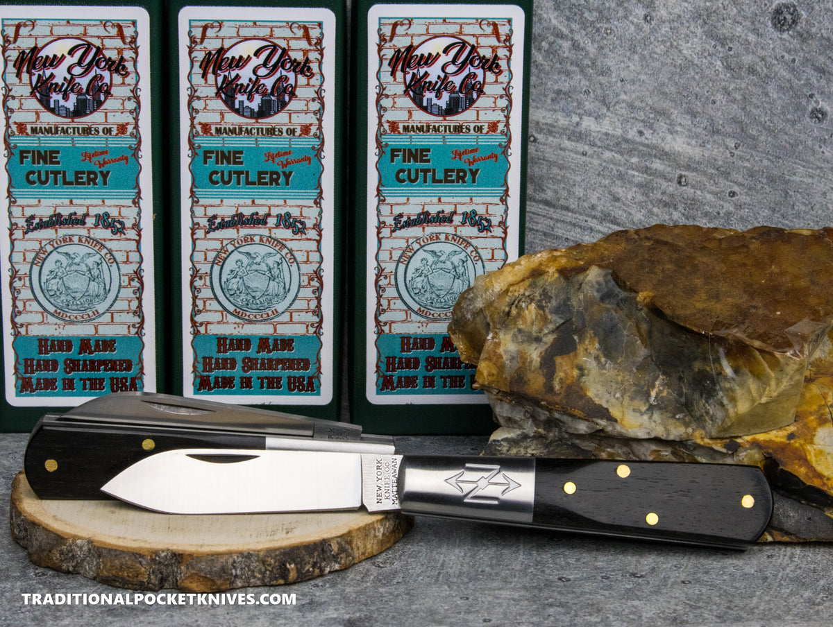 Cooper Cutlery New York Knife Co. Barlow Ebony (M 1506 E)