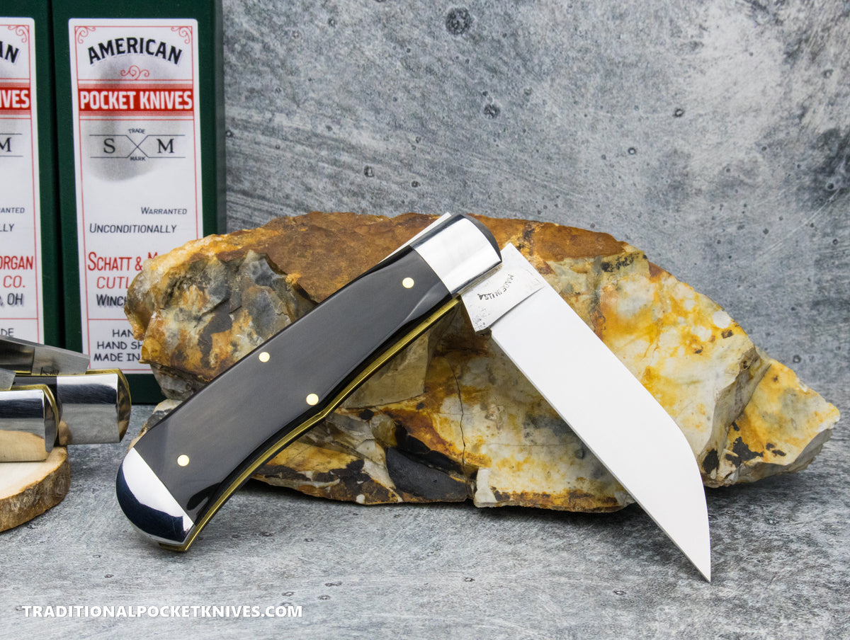 Cooper Cutlery Schatt&Morgan Cutlery Wampus Cat Buffalo Horn (3W BH)