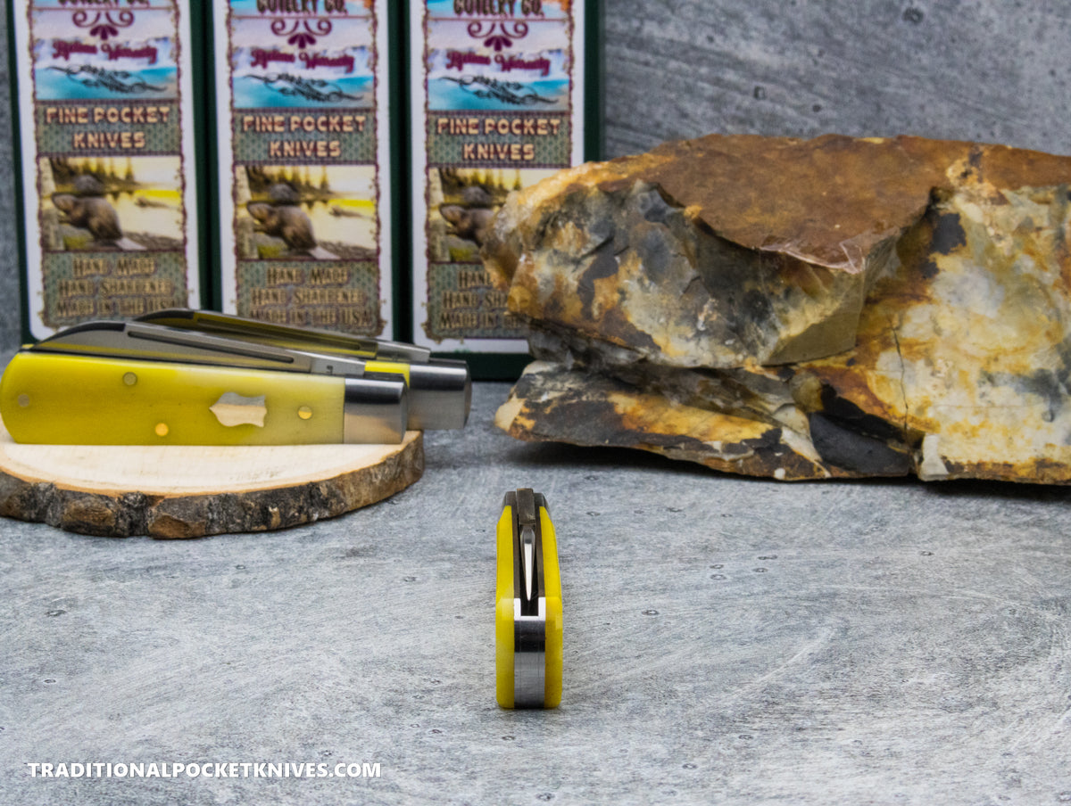 Cooper Cutlery Beaver Falls Cutlery Co. Yellow Smooth Bone Jack (YSB)