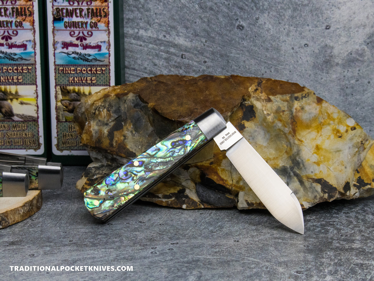 Cooper Cutlery Beaver Falls Cutlery Co. Abalone Jack (A)