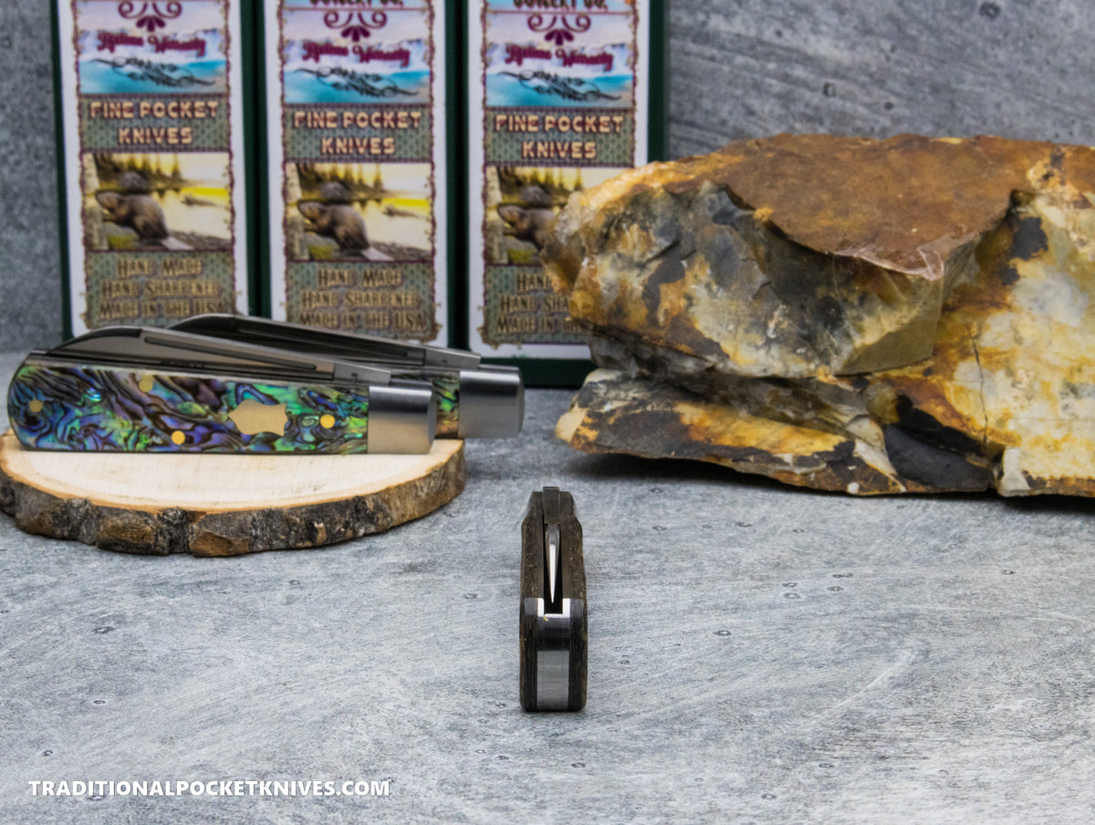 Cooper Cutlery Beaver Falls Cutlery Co. Abalone Jack (A)