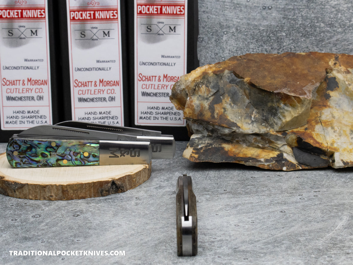 Cooper Cutlery Schatt&Morgan Cutlery Barlow Abalone (A)