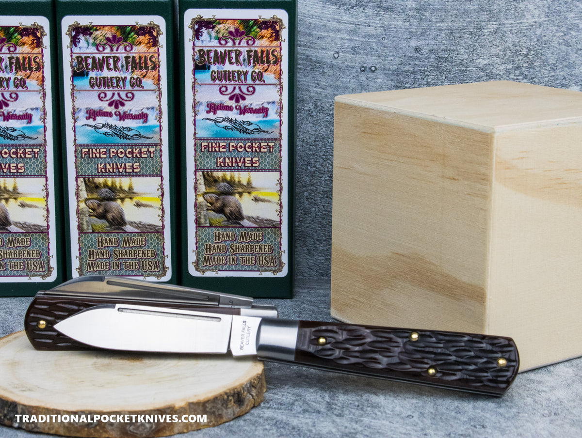 Cooper Cutlery Beaver Falls Cutlery Co. Bourbon Bone Jack (BOURBON)