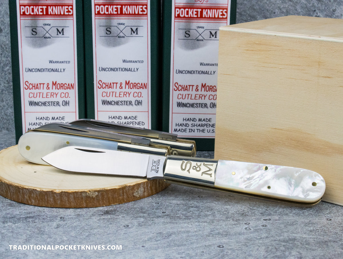 Cooper Cutlery Schatt&amp;Morgan Cutlery New York #69 Barlow Pearl (P NY)
