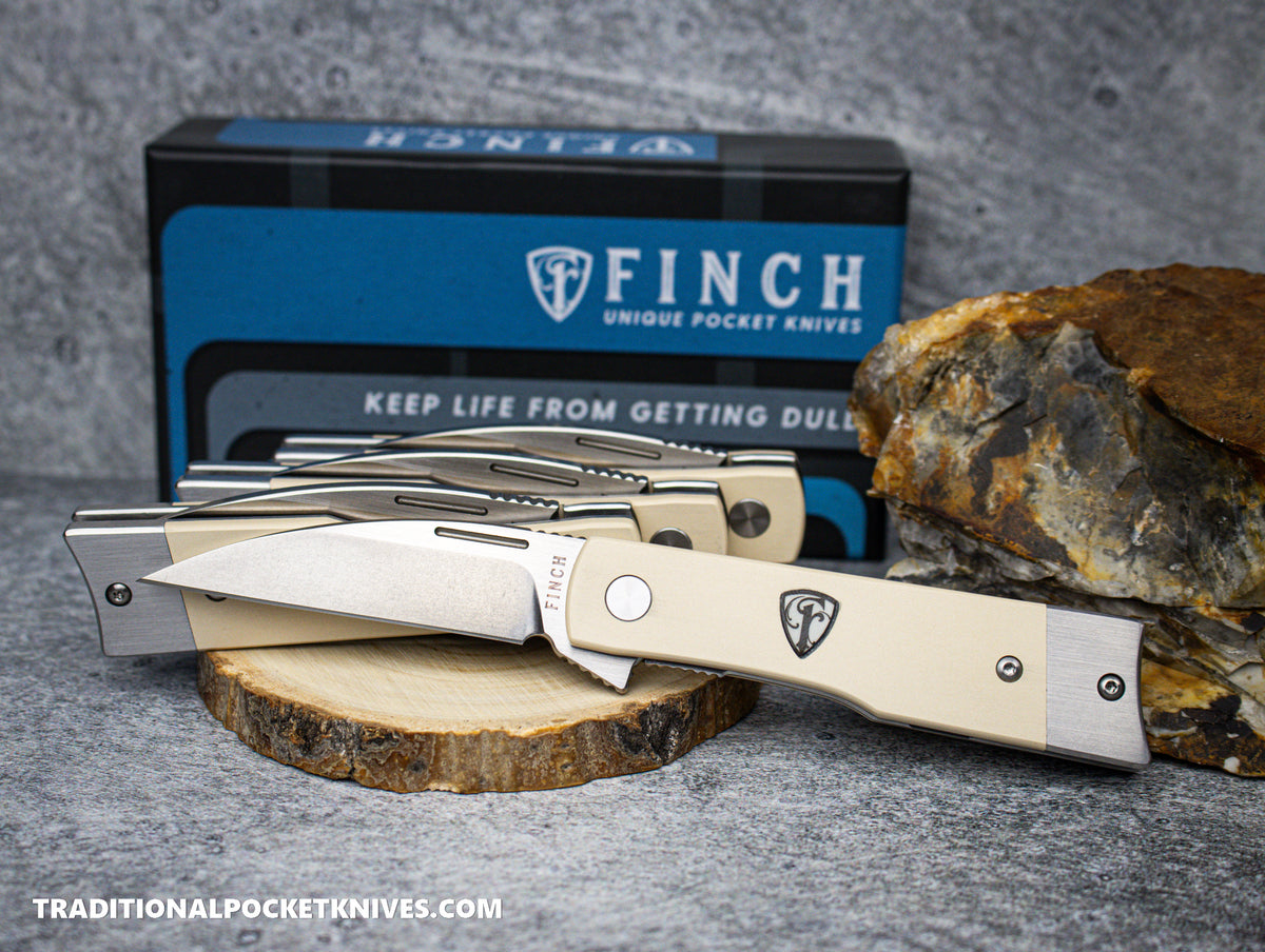 Finch McCoy Ivory Micarta