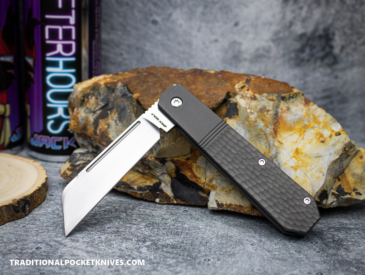 Jack Wolf Knives After Hours Jack Jigged Titanium