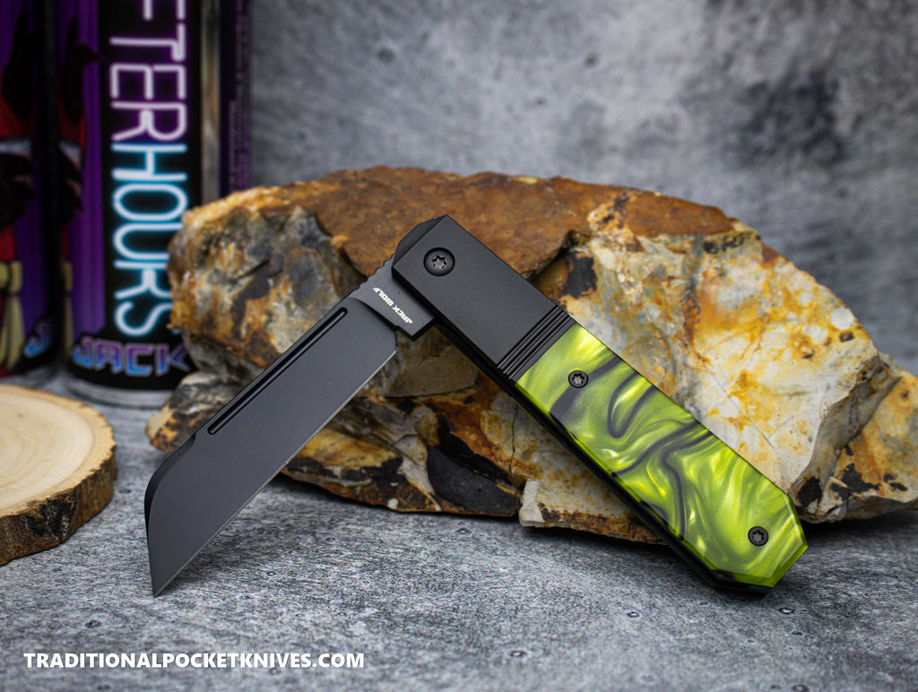 Jack Wolf Knives After Hours Jack Kirinite Toxic Green DLC - C