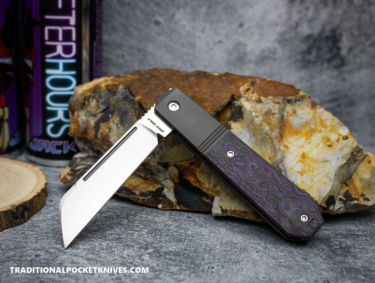 Jack Wolf Knives After Hours Jack Fat Carbon Purple Haze