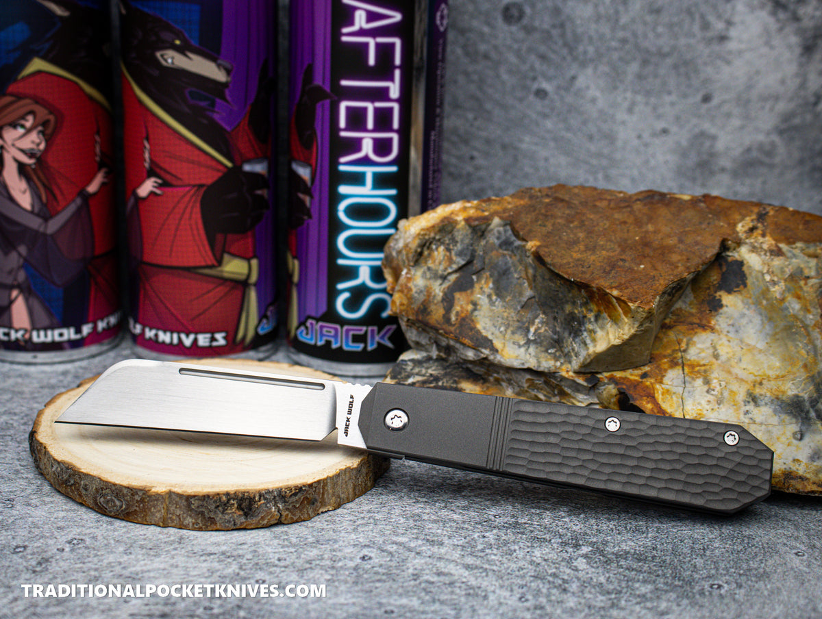 Jack Wolf Knives After Hours Jack Jigged Titanium