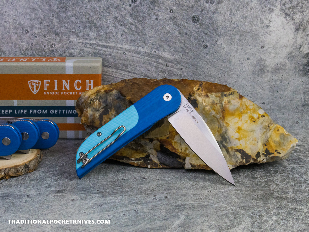 Finch Devil&#39;s Finger Blue Echo G10 Blue/Light Blue