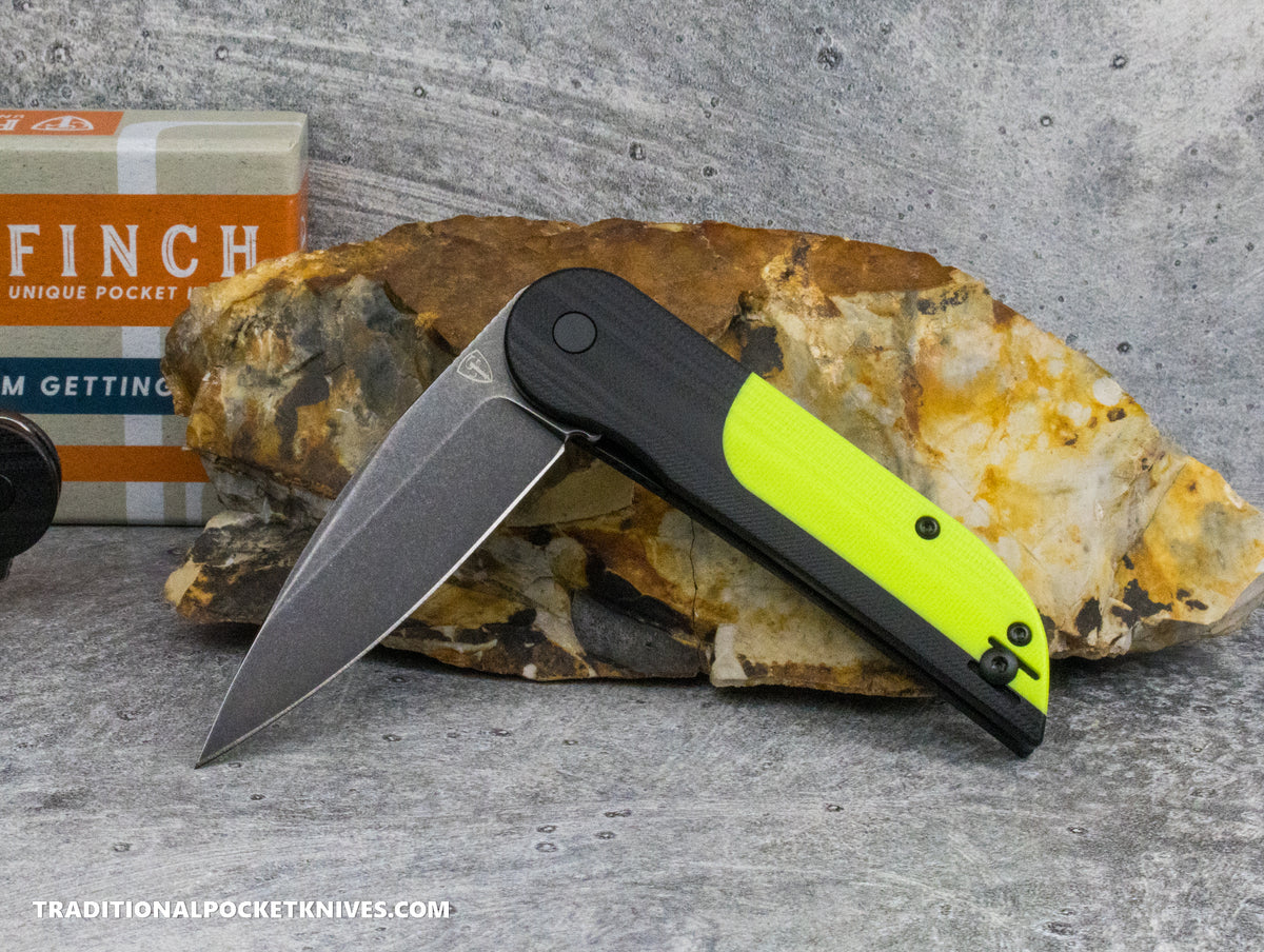 Finch Devil&#39;s Finger Neon Burn G10 Black/Green