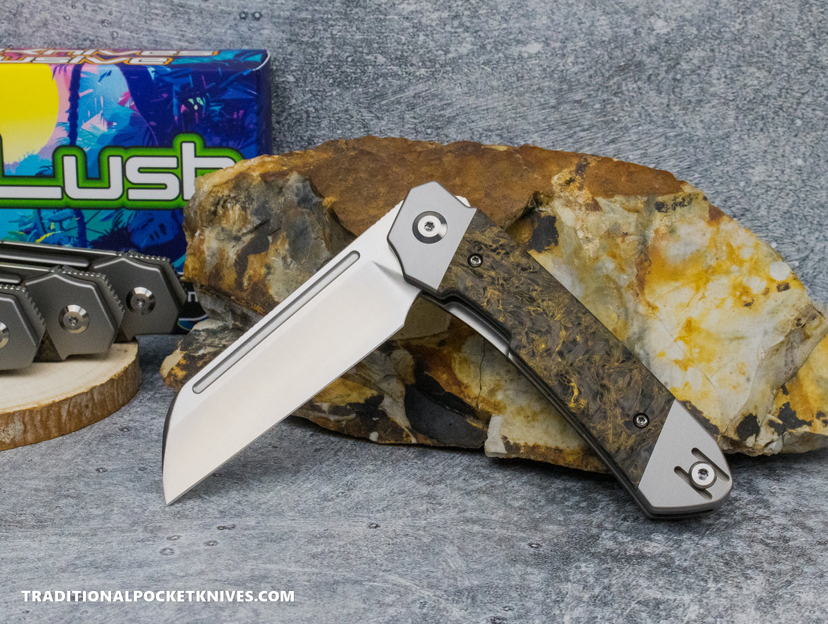 Divo Knives Lush Fat Carbon Dark Matter Gold
