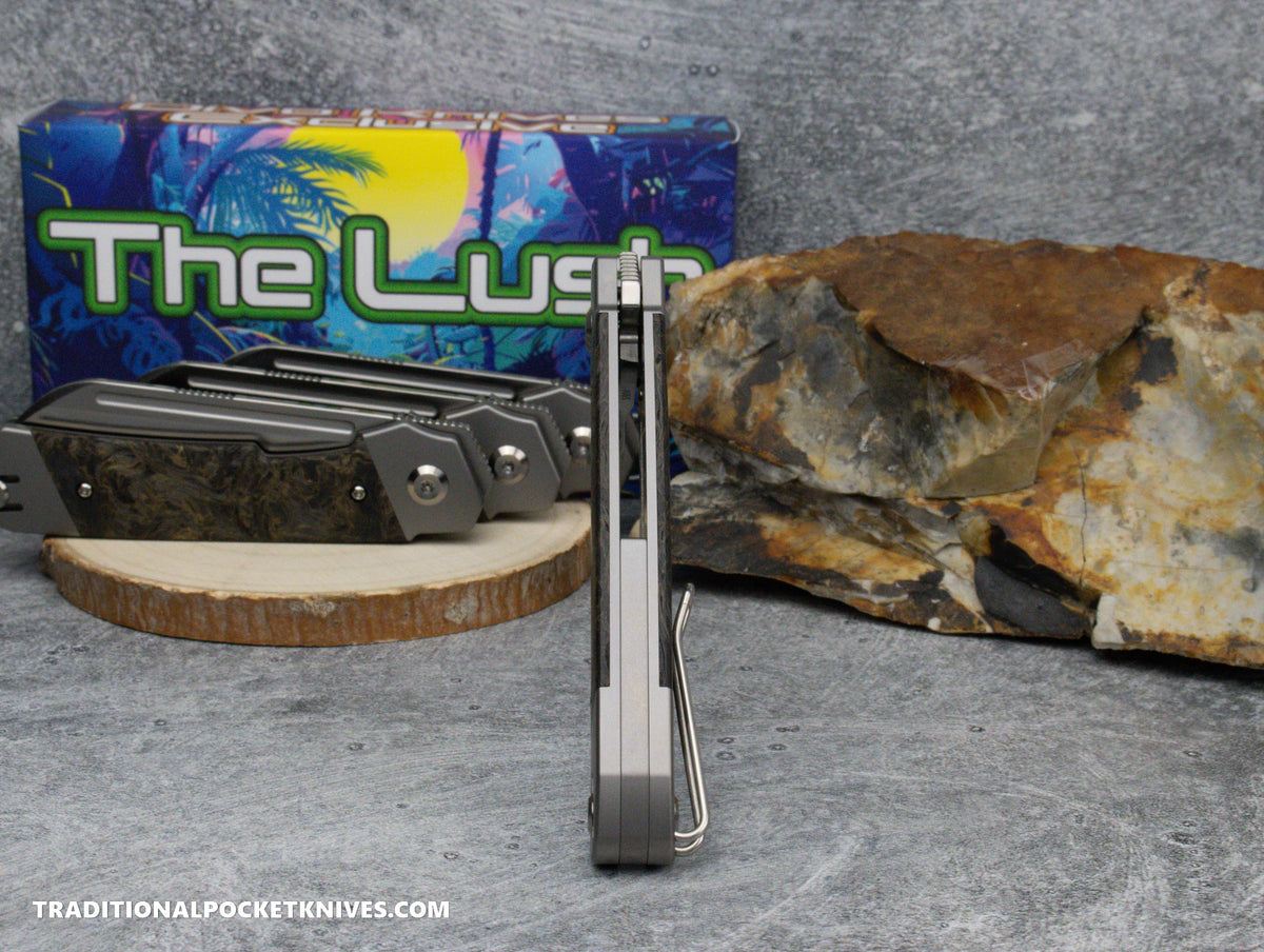 Divo Knives Lush Fat Carbon Dark Matter Gold