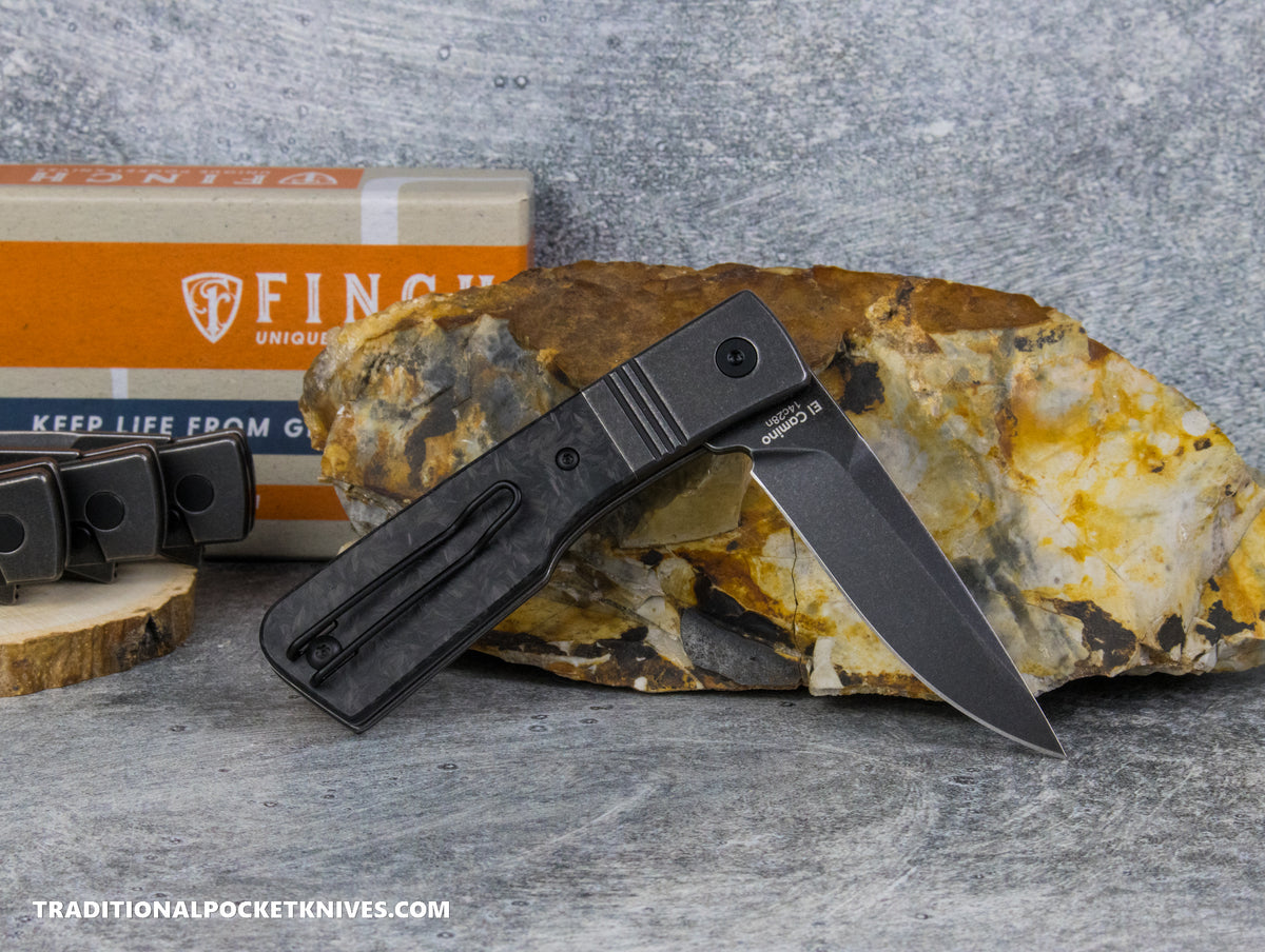 Finch El Camino Black Shredded Carbon Fiber
