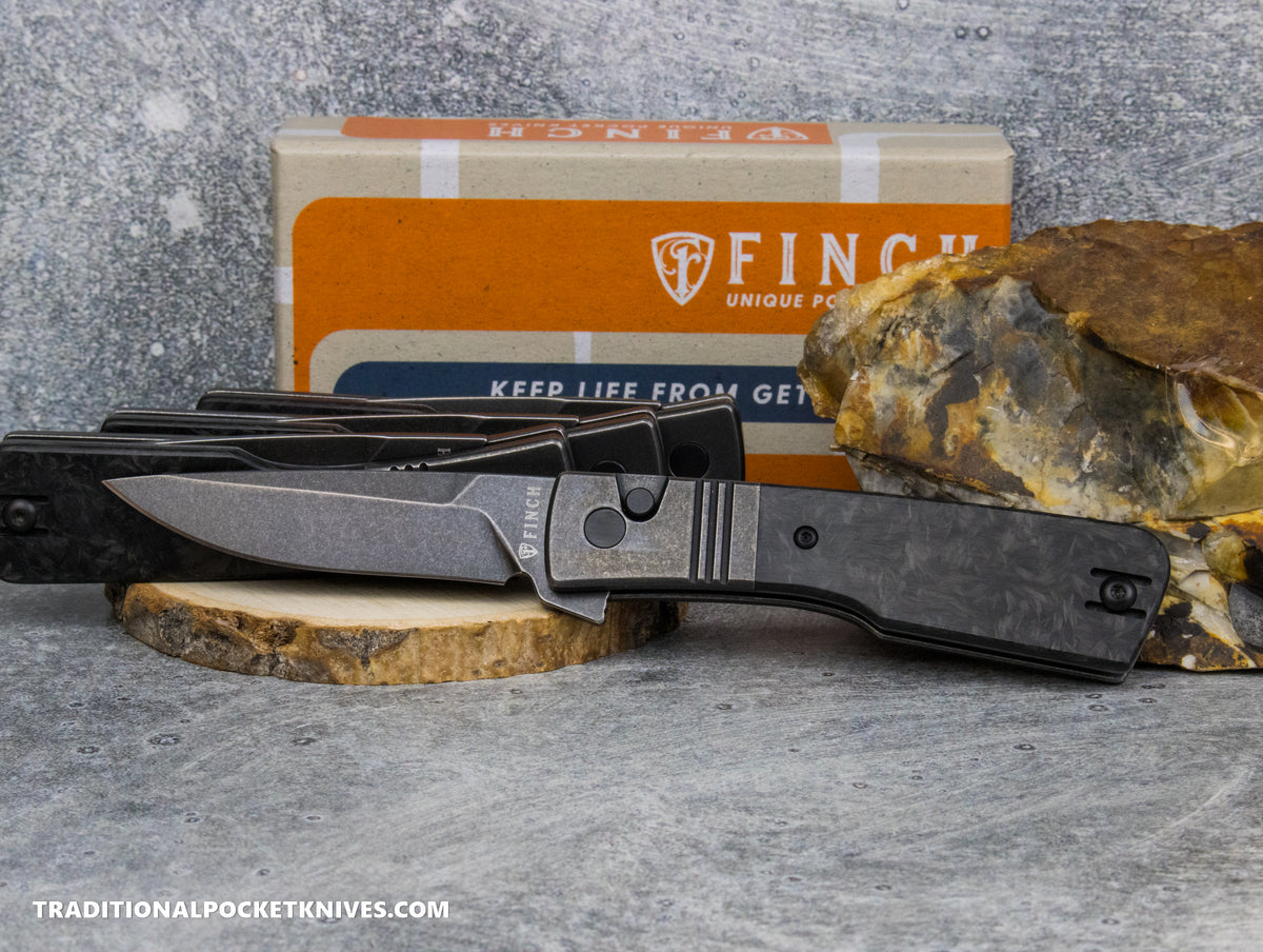 Finch El Camino Black Shredded Carbon Fiber