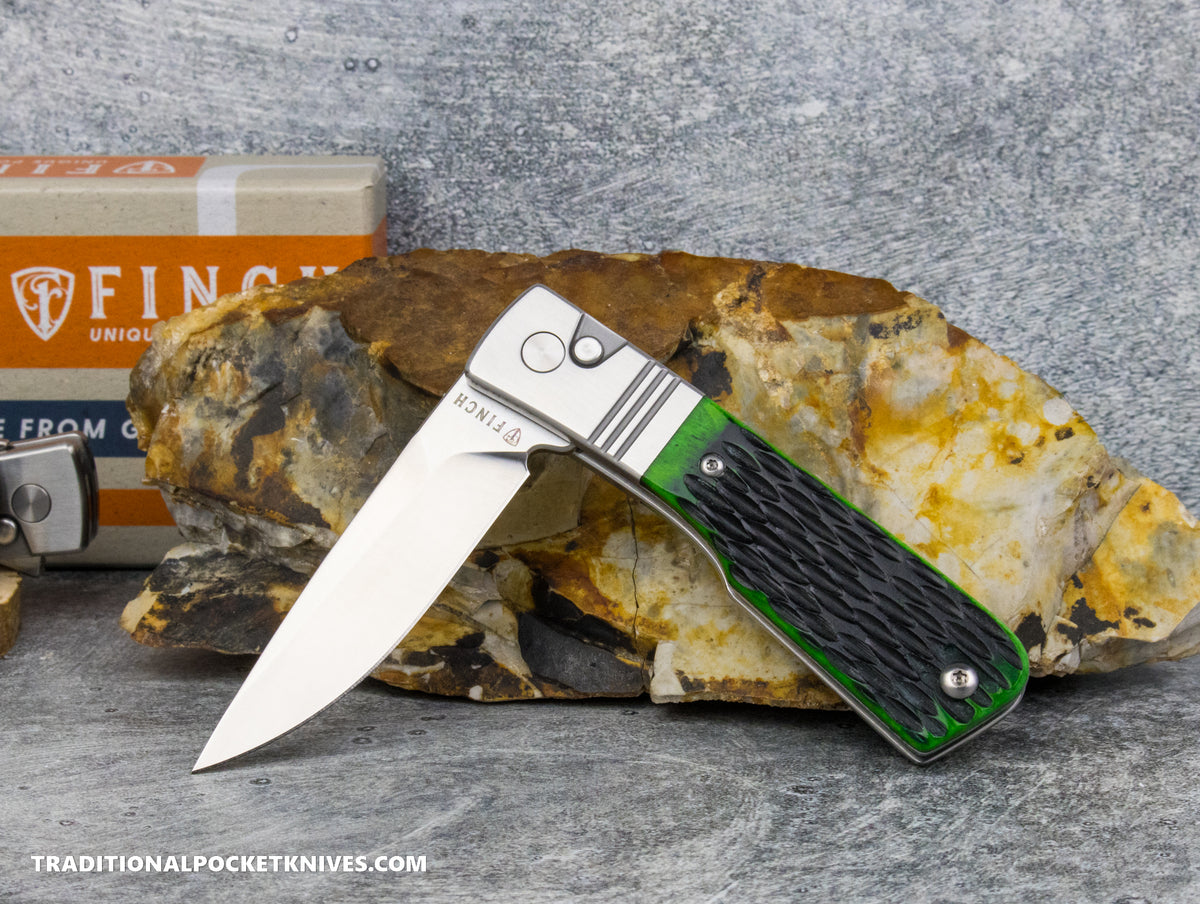 Finch El Camino Clover Green Jigged Bone